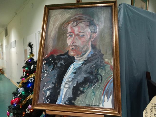 Wystawa poświęcona Patronowi Szkoły