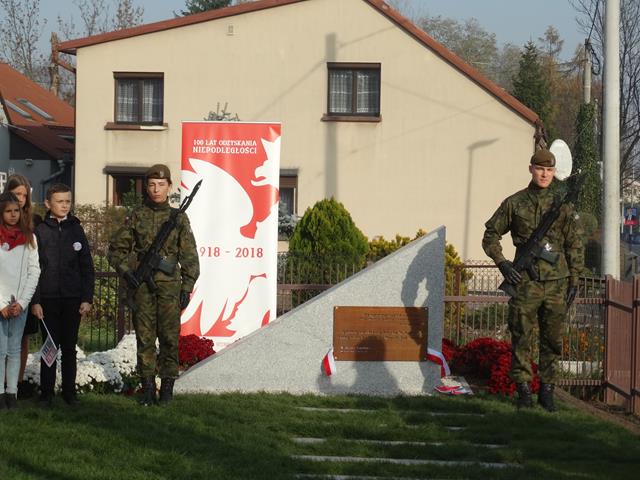 Odsłonięcie Kamienia Pamięci