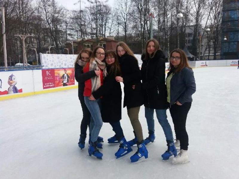 Wycieczka na lodowisko w Parku Jordana