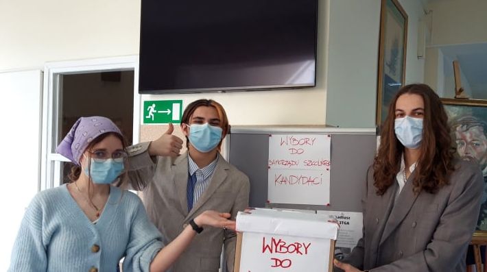 Wybory na przewodniczącego Samorządu Uczniowskiego