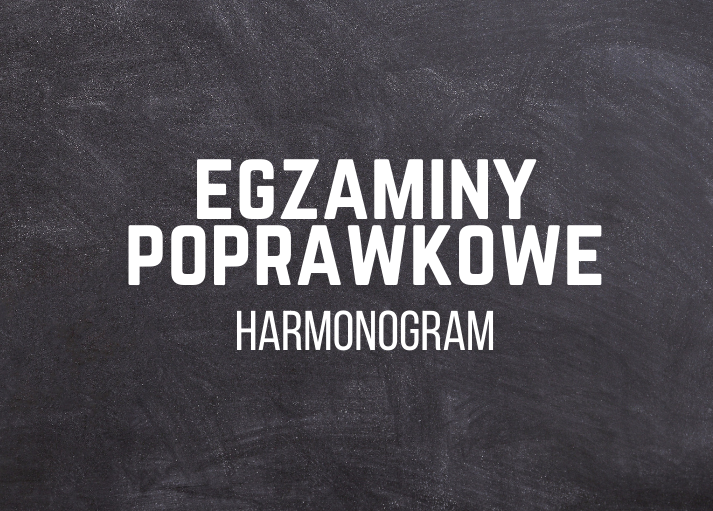 Egzaminy poprawkowe