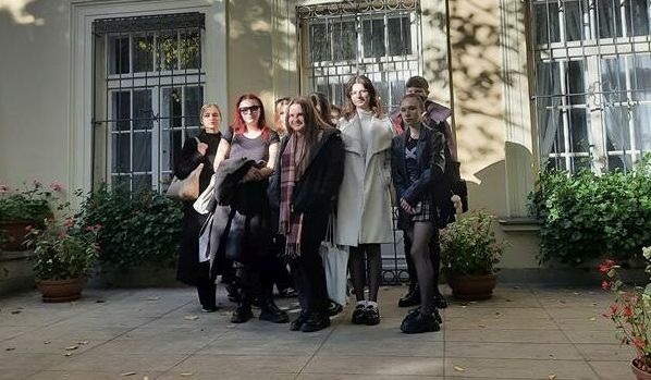 Wycieczka klasy do Domu Józefa Mehoffera