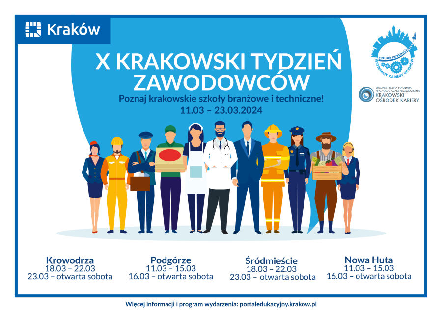 Otwarta sobota -16/03/2024 -w godzinach od 9:00 do 13:00